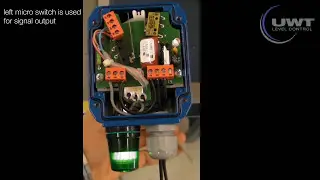 Rotonivo&reg; Rotating level limit switch with adjustable delay