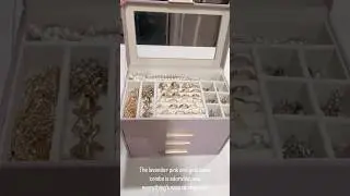 Amazon Jewelry Box Review &ndash; Cute, Organized & Worth It! #amazon #review #amazonreview #jewelrybox