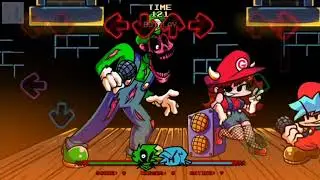 Oh gob no and i hate you older playable fnf- Mario madness leaked content recreated 