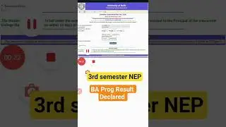 3rd semester BA Prog result Declared download Now l How to check sol result 2025