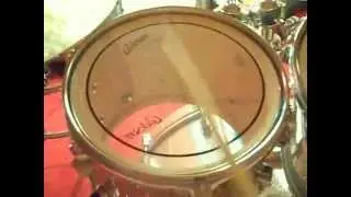 Cadeson Drums w/Remo Pinstripes