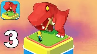 Dino Tycoon: 3D Building Game Gameplay Walkthrough Android, iOS Part 3