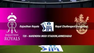 🛑IPL LIVE - RR vs RCB🛑RAJASTHAN vs BANGALORE🛑CRICKET 19 GAMEPLAY🛑LIVE MATCH STREAMING🏏🏆🏏