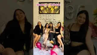 Let&rsquo;s meet our &ldquo;Bride To Be&rdquo;- Bachelorette Party #bachelorette #bridetobe #wedding #bridetobeoutfit