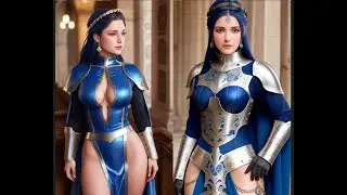 Fashion Design, Creative Ideas, Poem Blood River | Medieval Knight Suit(V2)|50+ Angelic Beauties|