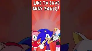 RESCUE BABY SONIC! - Cartoon Animation  Noodle Toon