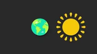 Earth motion graphic