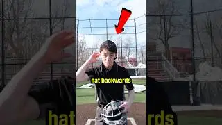 Can you wear your hat backwards as an umpire? 🔥 #mlb