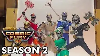 This Power Rangers Cosmic Fury Season 2 Script is NOT Written By a Human
