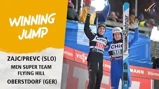 Zajc/Prevc come out on top in Oberstdorf | FIS Ski Jumping World Cup 23-24