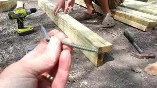 Goats! - Building A Double Entry Gate
