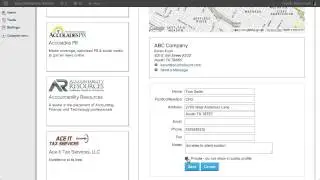 Member List Allows You to Map Multiple Locations and Store Multiple Contacts Under Each Profile