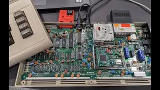 Working Kawari Dot Clock on a 250407 C64 board