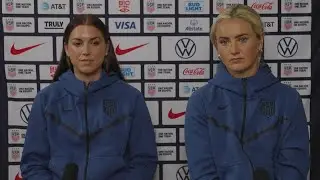 WNT World Cup Send Off Media Availability: Lindsey Horan and Alex Morgan | July 7, 2023