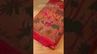 Festive Silk Sarees | All About Selai by RmKV | Handloom Silk Collection