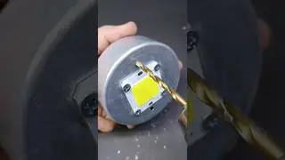 DIY a 50W SUPER BRIGHT 12V Lamp That Lights Up EVERYTHING! 💡⚡ #Shorts