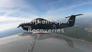 From snapflight.com:   Incipient Spin Recovery Compilation in a Piper p38 Tomahawk