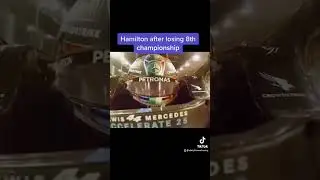 Hamilton&rsquo;s reaction after losing his 8th world title               #f1 #formula1 #lewishamilton