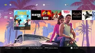 Grand Theft Auto 6 Dynamic Theme for PS4