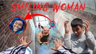 SMILING WOMAN REAL LIFE ESCAPE 67.0 | Horror Parkour Pov Short | Bubbles 3Run