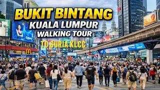 Wednesday Night Walk @ Bukit Bintang To Suria KLCC Kuala Lumpur | CNY 2026 - 🚶&zwj;♀️ Walking Tour