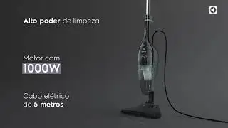Aspirador de P&oacute; Powerspeed Electrolux, 1000W, Preto - STK12 | Lojas Colombo