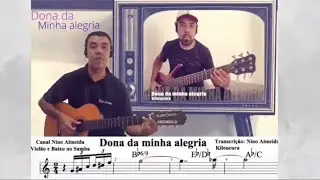 Dona da minha alegria Kiloucura com partitura, cifra pagode pagode90