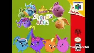 Sunny Bunnies Coloring Book Nintendo 64 - &copy;2000 Sunsoft/Acclaim
