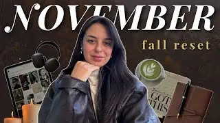 November 30-Day Fall Reset 🍂 Focus, Productivity, Routine