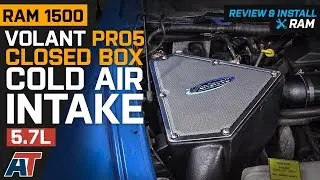 2003-2008 Ram 1500 Volant Pro5 Closed Box Cold Air Intake 5.7L Review & Install