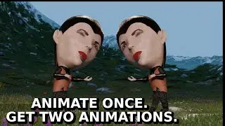 Create Mirrored Combat and Hit Animations in Seconds with Animation Editor Pro | Blender Addon