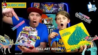 ***SO MANY ULTRA RARE PULLS*** pokemon rebel clash & sword & shield base opening !