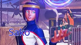 Street Fighter V: Sako (Menat) VS ThousandK (Ryu)