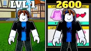 Blox Fruits от Noob до Max с помощью Valentines Shop