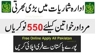 Today Pakistan Bureau of Statistics Jobs 2022 for Pakistanis