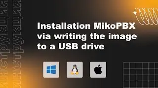 Installation MikoPBX via writing the image to a USB drive (Live USB)