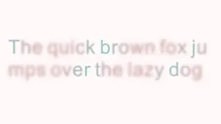 Text Blur Blink Animation Using Html Css Only