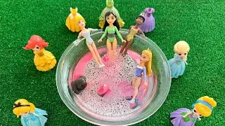 Disney Princess Doll Makeover ~ DIY Miniature Ideas for Barbie   Wig, Dress, Faceup, andMore! DIY