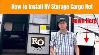 How to Install RV Storage Cargo Net