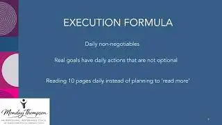 EFFECTIVE GOAL SETTING   Part 3   Why Most People Stay Stuck