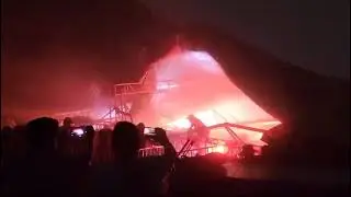 Se desploma escenario durante Mítin de Jorge Máynez en Nuevo León.
