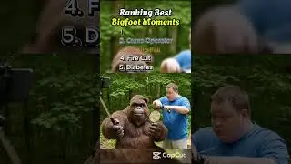 Top 5 Bigfoot Moments LIKE FOR MORE #bigfoot  #funny #vlog