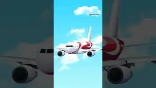 ✈️ Plane Aaya Hindi Rhymes For Kid's | #kidscartoon #kidsshorts #trending #trendingsaratoonstv