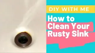How to Clean Your Rusty Sink Replace Pop Up Drain Stopper