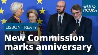 Watch back: New European Commission marks 10th anniversary of Treaty of Lisbon