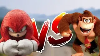 BATALHA DE RAP - KNUCKLES (SONIC 2) VS DONKEY KONG (SUPER MARIO BROTHERS) A REVANCHE!!