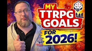My Tabletop RPG Goals for 2026