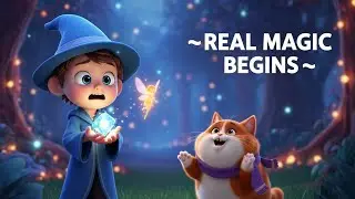The Little Wizard&rsquo;s Magic Crystal 🌟 | Emotional Fantasy Cartoon Story #cartoon #cartoonjellyhd #yt 
