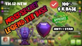 6k Th12 Strong Defensive Base 2018 With Reply Proof / Anti 0 Star / Anti 1 Star & Anti 2 Star