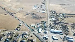 ND Thanksgiving 2017 - Flyover Napoleon, ND